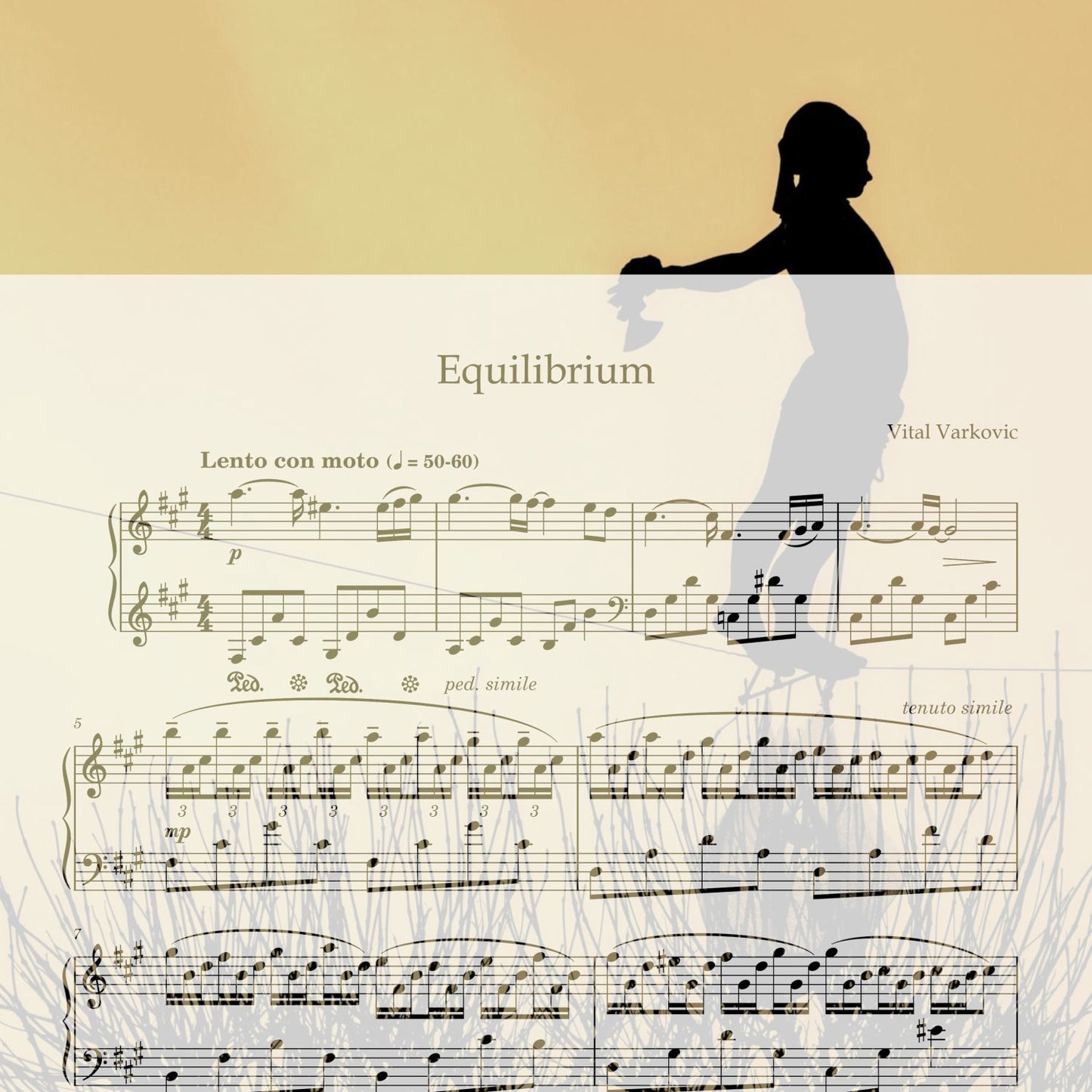 Equilibrium - Piano Sheet Music (PDF) by Vital Varkovic