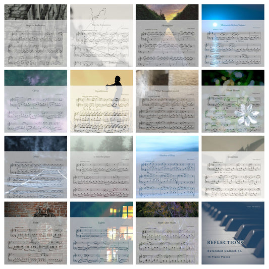 3. Piano Sheet Music (PDF) for 15 Solo Piano Pieces by Vital Varkovic
