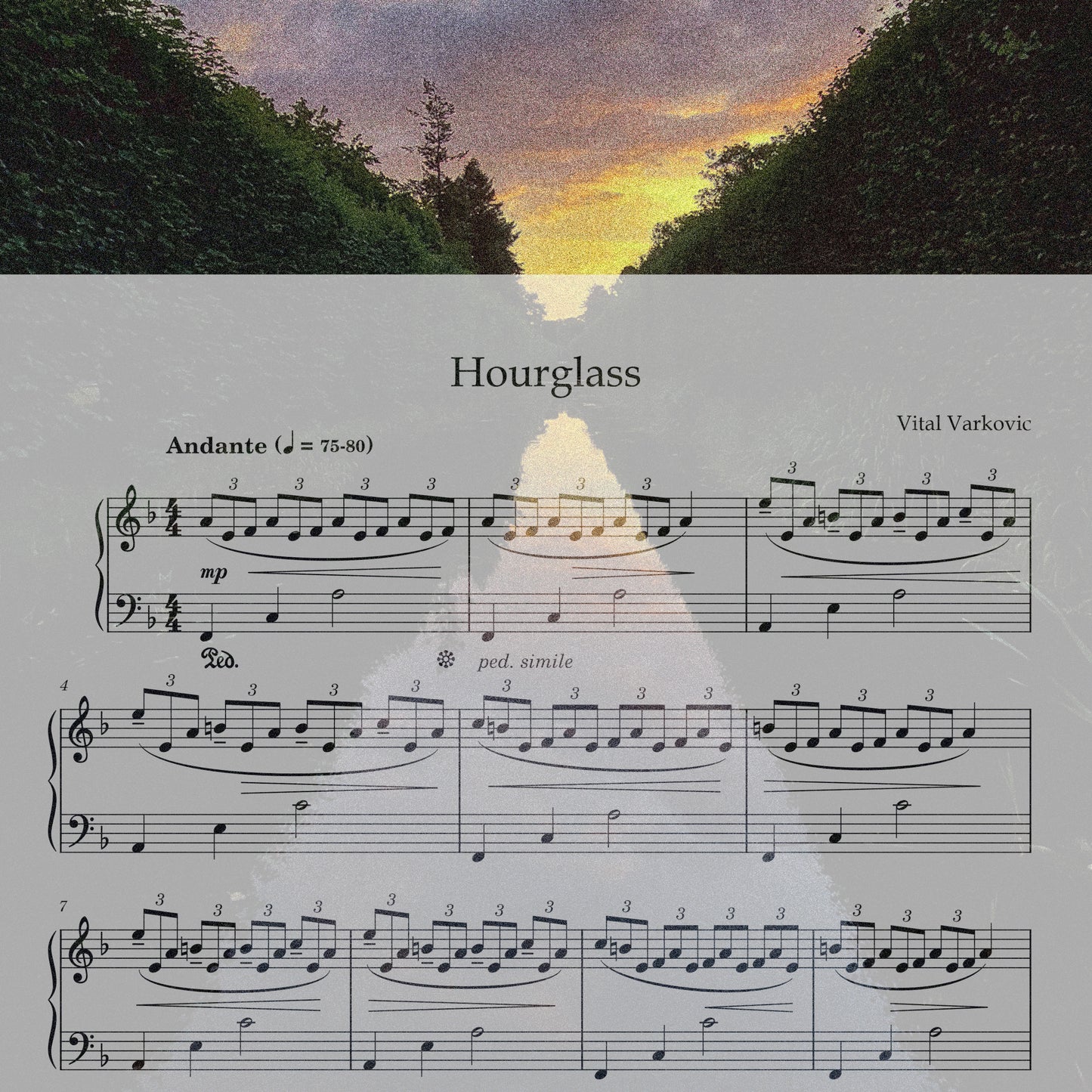 Hourglass - Piano Sheet Music