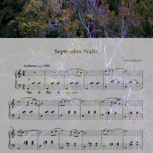 September Waltz – Piano Sheet Music (PDF Download)