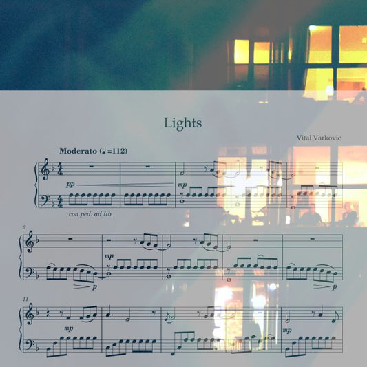 Lights – Piano Sheet Music (PDF Download)