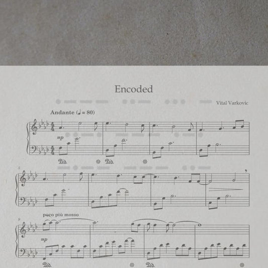 Encoded – Piano Sheet Music (PDF Download)